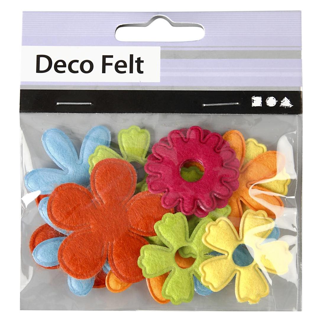Creativ Company Felt Flowers (3.50 x 4.50 cm) (5707167538579)