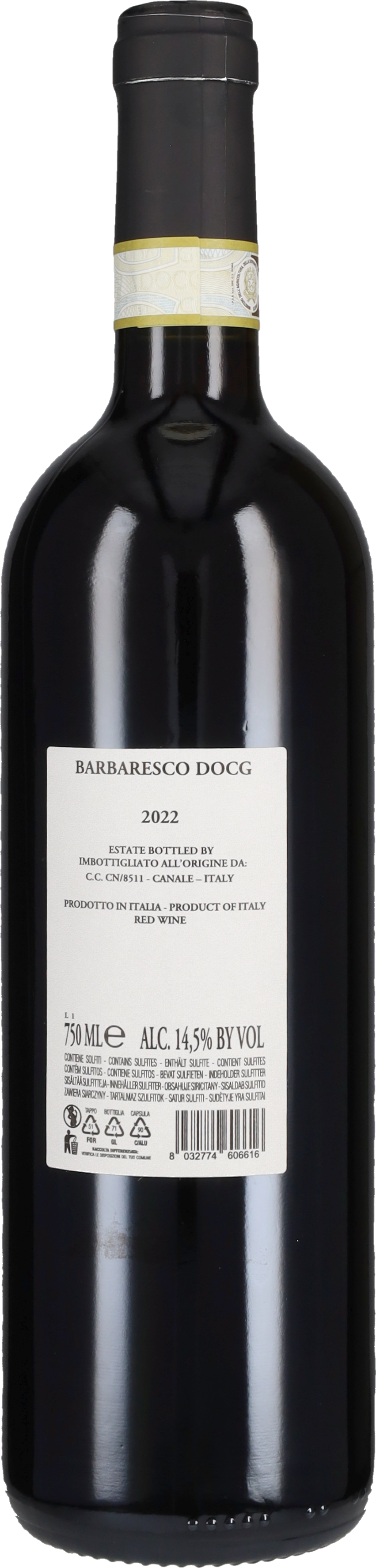 Barbaresco Albarei 2022