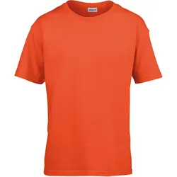 Gildan Kinder Softstyle Youth T-Shirt 64000B orange XL (164/174)