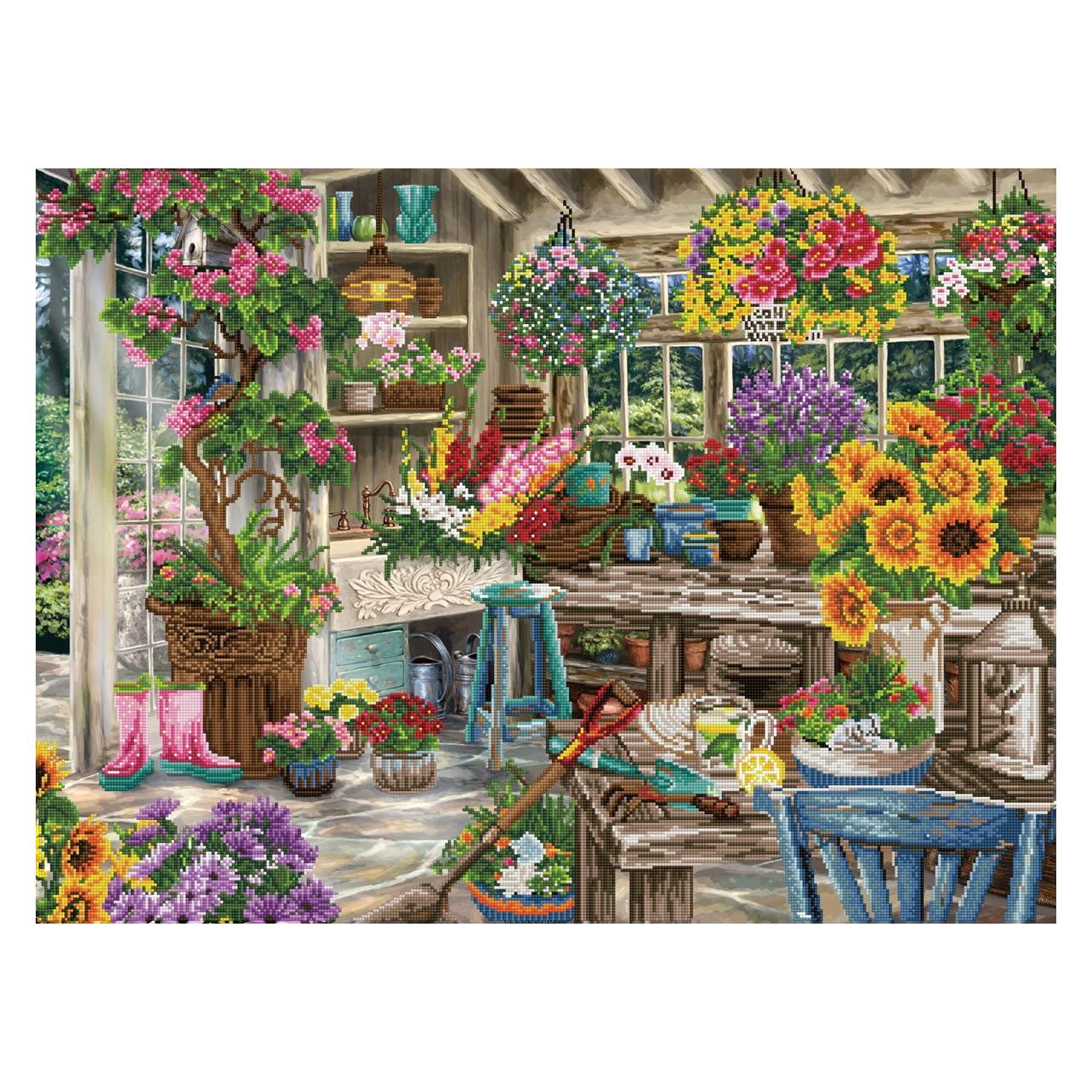 Diamond Dotz Diamond Painting Gärtnerparadies (DD15.027)