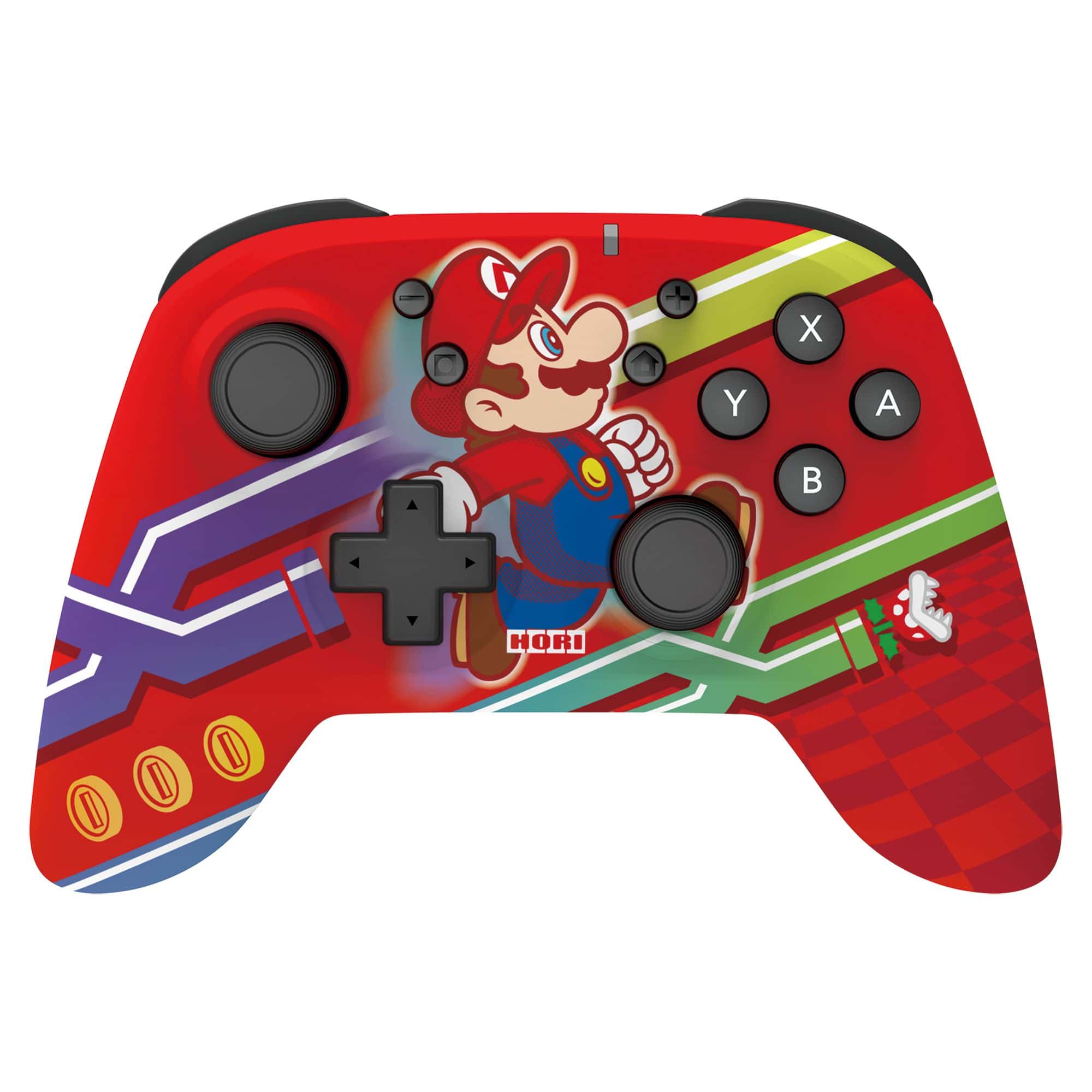 Hori pad - Super Mario Analog / Digital Gamepad für Nintendo Switch (Mehrfarbig) NSW-310U