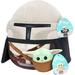 Squishmallows 30 cm Mandalorian and 9 cm Grogu (30 cm)