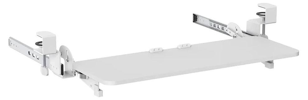 HDWR SolidHand-KT09W Aanvullende lade en toetsenbordhouder voor onder het bureau