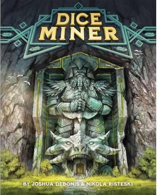 Dice Miner - 60 Custom Six-Sided Dice, Drafting and Scoring Game by PieceKeeper Games