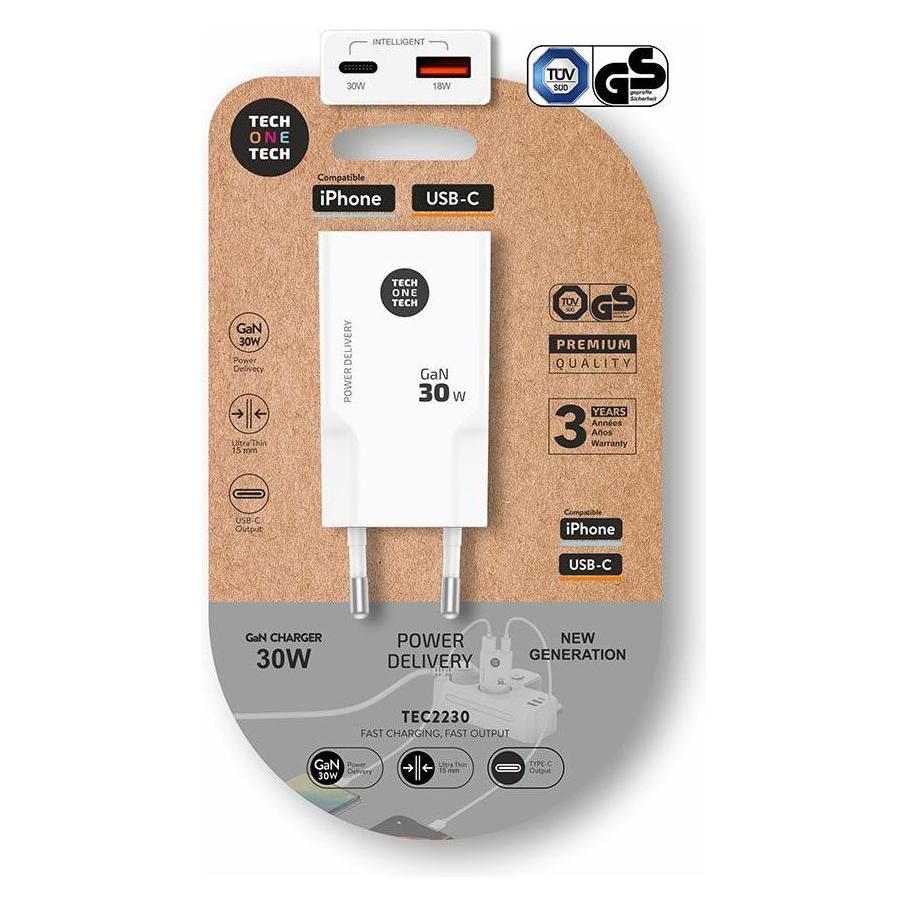 Tech One Tech Wandladegerät TEC2230 (30 W) (65502898)