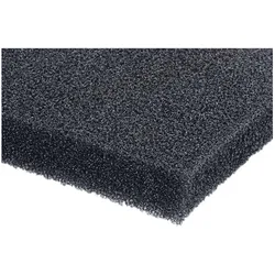 Adam Hall 019525 Lautsprecher Frontschaumstoff, Lautsprecher Bauteile, Schwarz