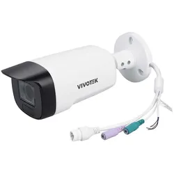 Vivotek V-SERIE IB9399-EHTV 8MP 30fps, H.265, 4,3-9,8mm, IR, WDR, Netzwerkkamera, Weiss