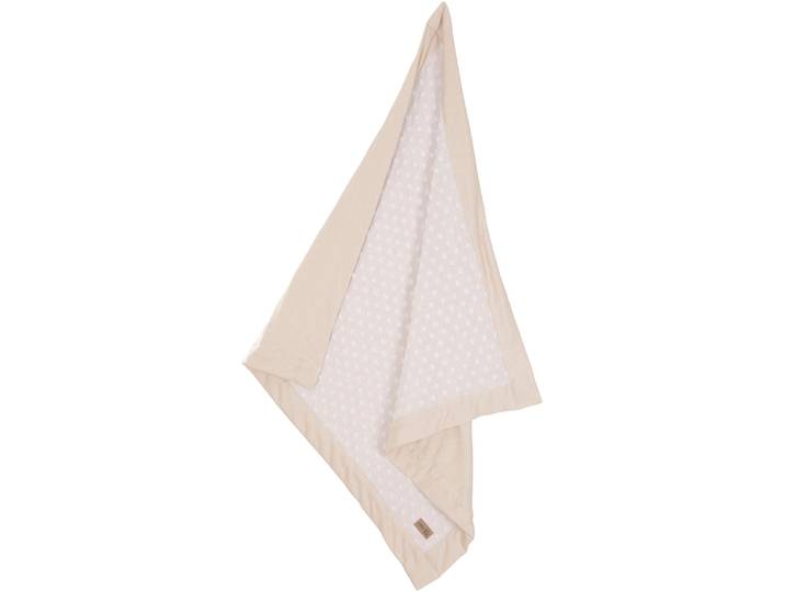 Babydecke ROBA Frosty Almond , frosty almond, B:80cm L:80cm, Baumwolle, Polyester, Wohndecken, Babydecke