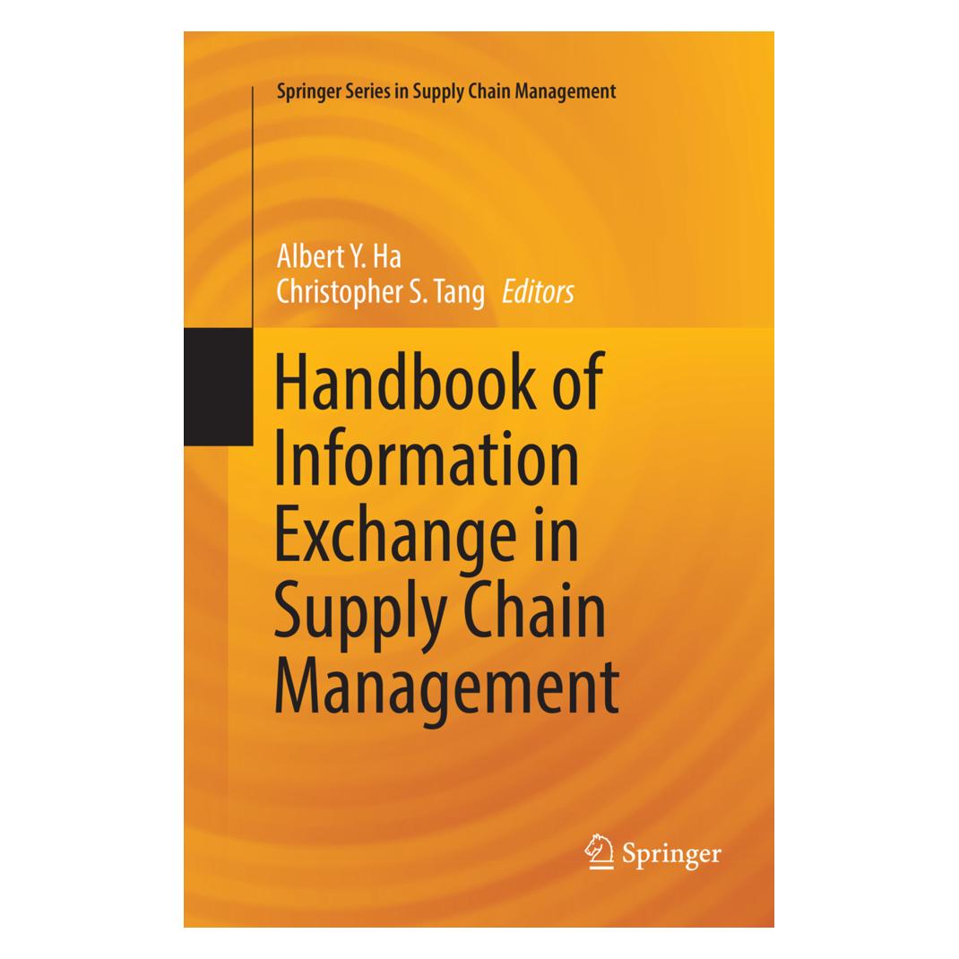 Springer Handbook of Information Exchange in Supply Chain Management (Englisch, Softcover, Albert Y. Ha, Christopher S. Tang) (56006242)