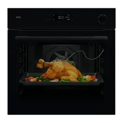 NBR7P621SB Backofen 60cm Pyrolyse SteamCrisp 19Heizarten Kochassistent Kerntemperatursensor
