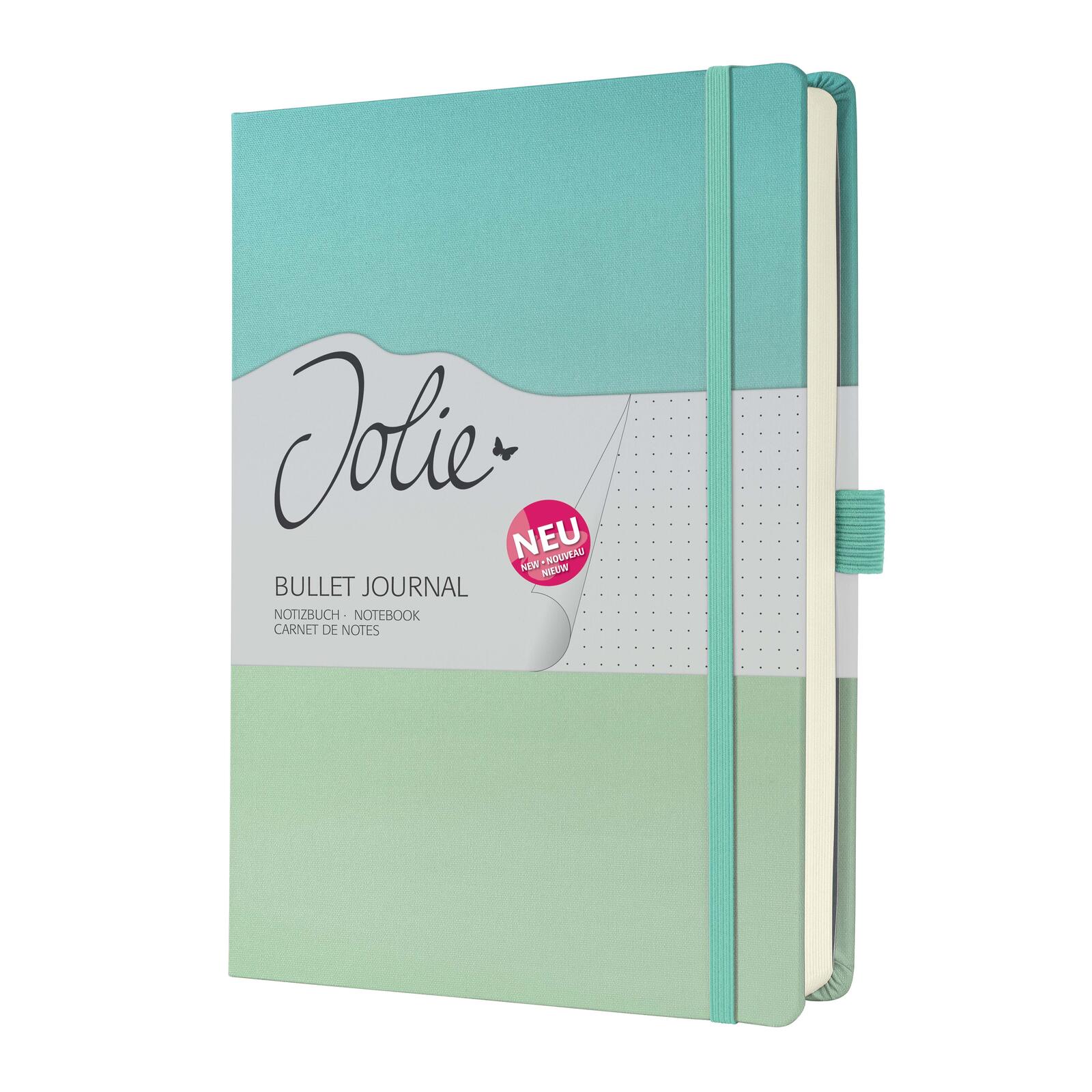 SIGEL Notizbuch JOLIE Bullet, punktraster, 200 Seiten, A5+ JB102