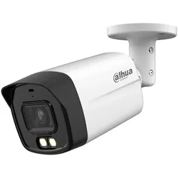 Dahua CCTV 2MP Smart Dual Light HDCVI Fixed-focal Bullet Camera, DH-HAC-HFW1200TLMP-IL-A-0280B-S6, Netzwerkkamera, Weiss