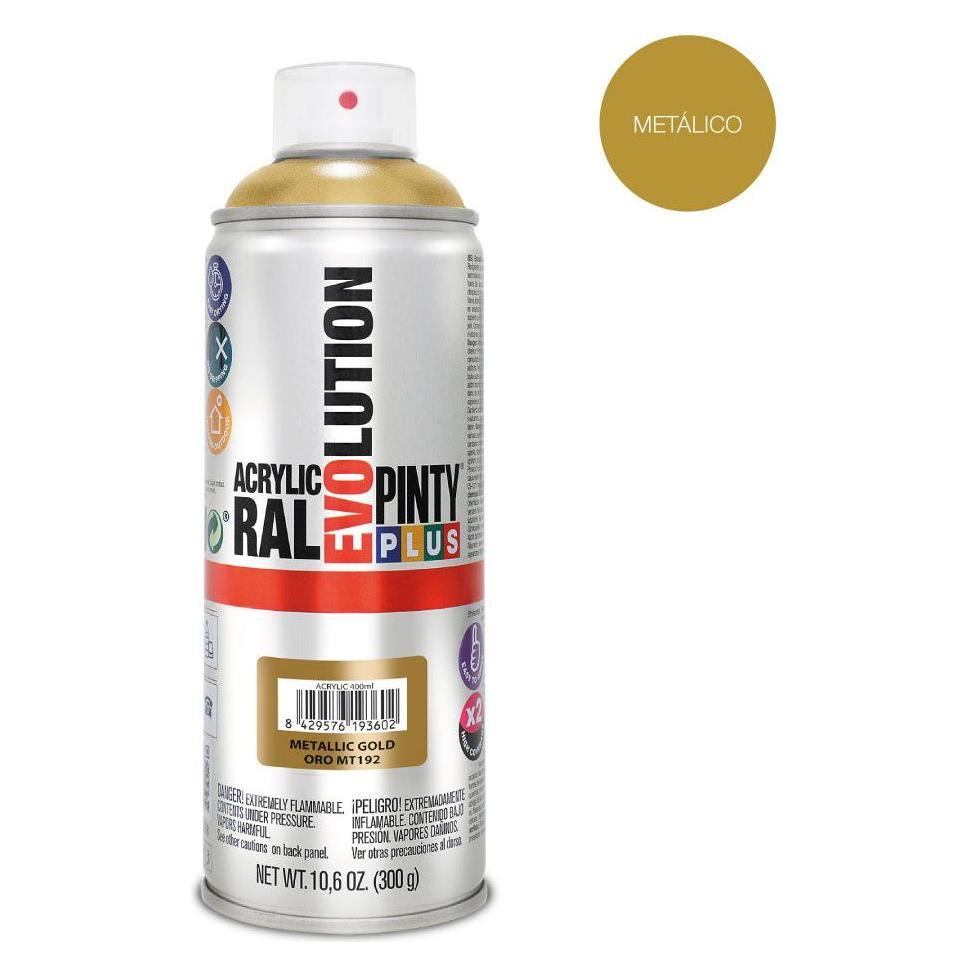 Pintyplus Evolution Metallisch Gold Sprühfarbe (400 ml) (45274812)