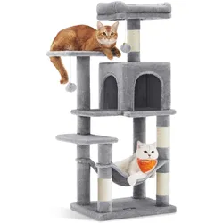 Feandrea Kittens (112 cm, Hellgrau), Katzenbaum