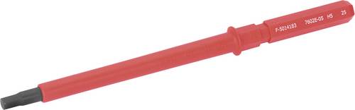 Cimco VDE INHEX 5mm Elektriker, Universal Innen-Sechskant Wechselklinge 5.0mm 5mm 80mm