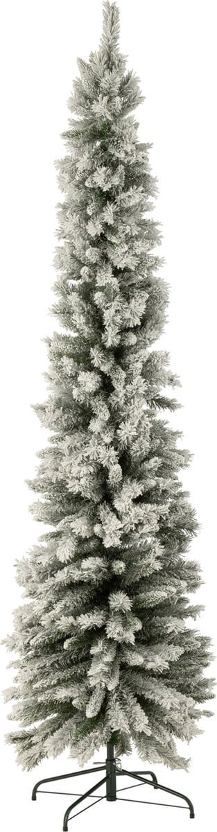 J-Line Kerstboom Besneeuwd Groen Large 240 cm
