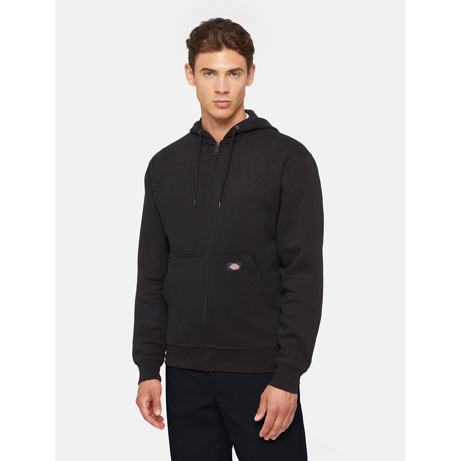 Dickies Everyday Fleece Zip Heren Zwarte Fleece Jacket