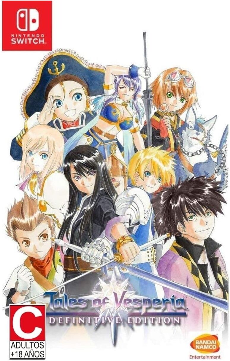 Tales of Vesperia - Definitive Edition for Nintendo Switch, Used - Without Case