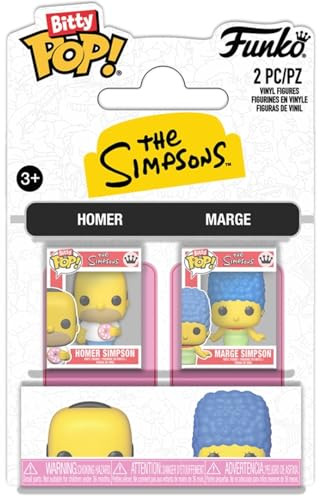 Funko Bitty POP! De Simpsons Homer & Marge Vinyl figuurtjes 2-pack
