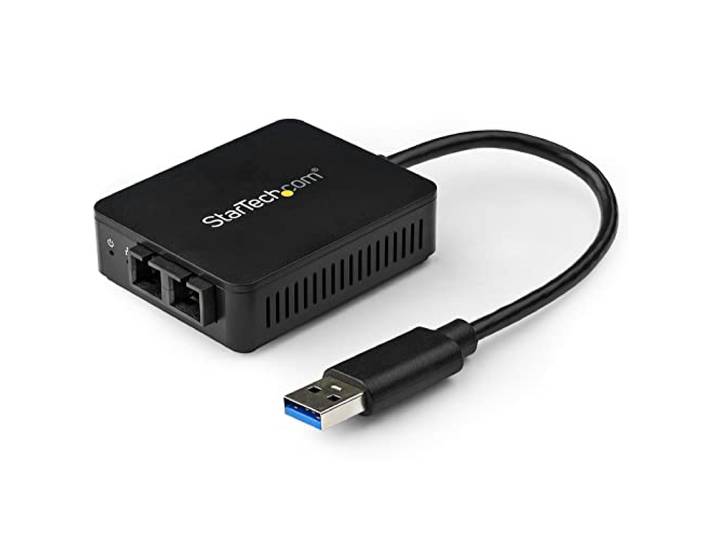 StarTech.com USB naar glasvezel converter - 1000Base-SX SC - MM - Windows/Mac/Linux - USB 3.0 Ethernet-adapter - Netwerkadapter (US1GA30SXSC)
