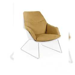 Stones Grace - Sessel aus gelbem Polypropylen