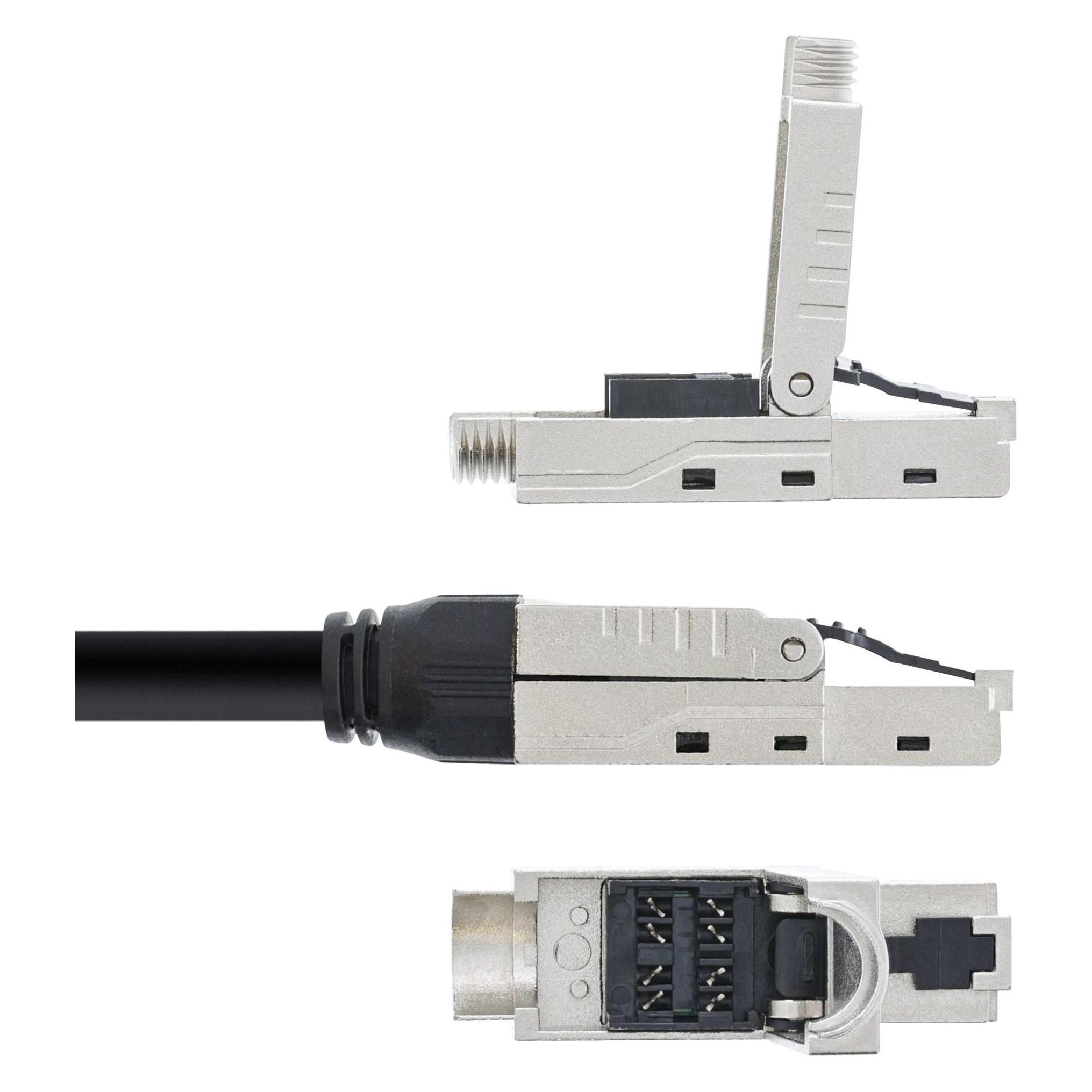 InLine Patchkabel (U/UTP, CAT6a, 40 m) (77840S)