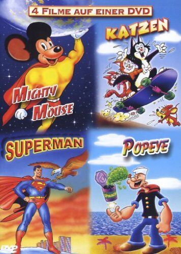 Mighty Mouse/Katzen/Superman/Popeye - Preis vom 10.10.2026 11:48:34 h