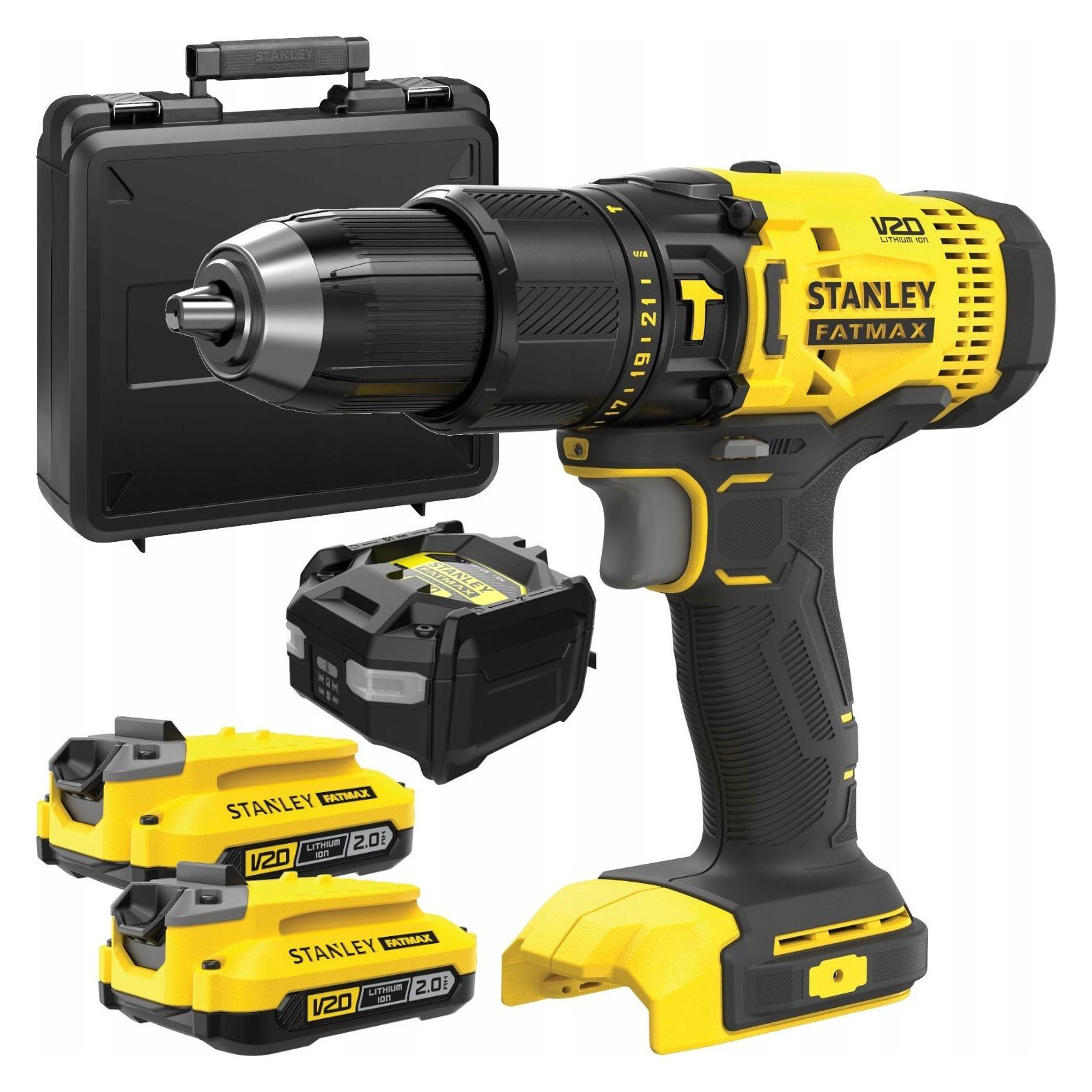 Stanley SFMCD711D2K-QW (Bohrschrauber, Schlagschrauber) (SFMCD711D2K-QW)