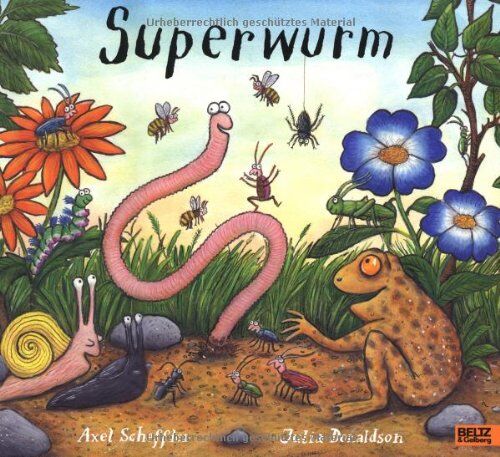 Axel Scheffler - Superwurm: Vierfarbiges Bilderbuch - Preis vom 04.10.2026 03:51:26 h