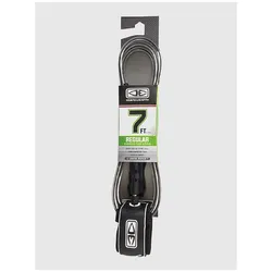 Ocean & Earth Regular 7'0 Moulded Leash black Gr. 7'0