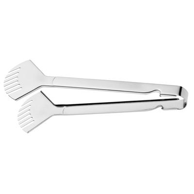 Servierzange MICHELANGELO "GASTRONOM, 30 cm, Edelstahl rostfrei 18/10", silber (silberfarben), B:9cm H:0,15cm L:30,5cm, Edelstahl 18/10, Küchenzangen, mit schräger Greiffläche für präzises Servieren