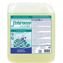 Dr. Schnell Schirocco Clean 10 L Intensivreiniger Bodenschnellreiniger zur Entfernung von Wischpflegefilmen