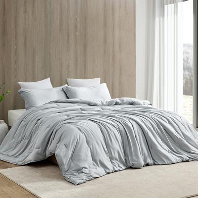 Ice Panda - Coma Inducer® Oversized Cooling Comforter Set - Glacier Gray