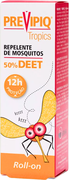 Previpiq Tropics Repelente de Mosquitos Roll-On 50% Deet 50ml