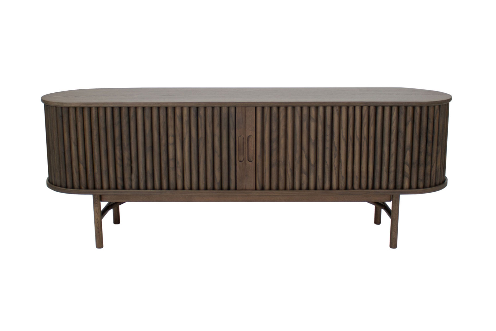 Kick TV dressoir Bjorn - Eiken - Bruin - Ovaal