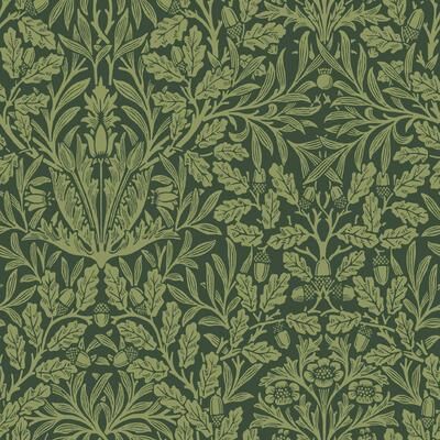 William Morris at Home William Morris Acorn Garden Green Wallpaper