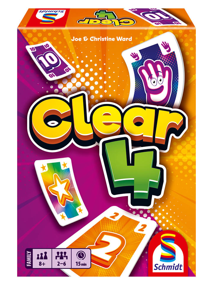 Schmidt Spiele Kartenspiel "Clear 4" - ab 8 Jahren - onesize