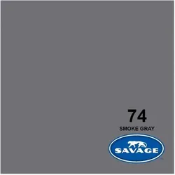 Savage Hintergrund Papier 2.72 x 11m Smoke Gray (272 cm, 1100 cm), Hintergrundsystem, Grau