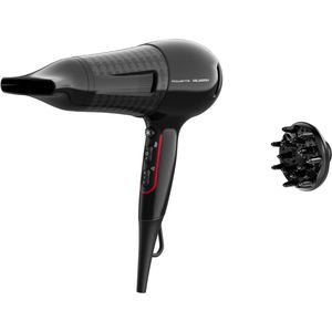Rowenta Haartrockner x Karl Lagerfeld Powerline, CV591L, Ionen-Haartrockner, 2100 Watt, schwarz