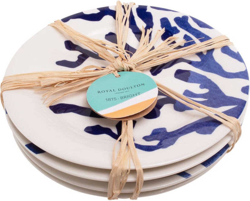 Royal Doulton, 1815 Pacific - Plates, 24cm Blue 4