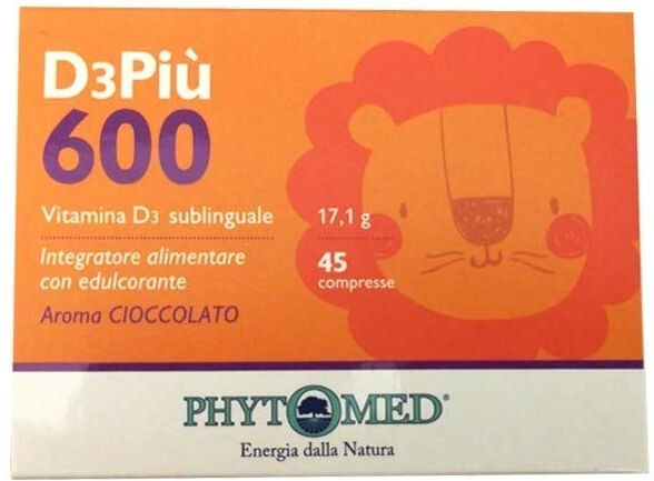PHYTOMED Srl D3PIU 600 45CPR SUBLINGUALI