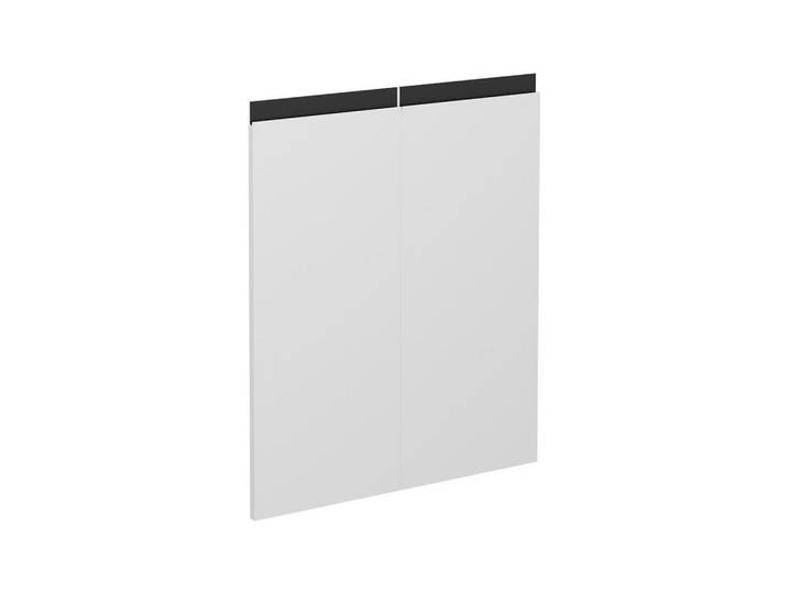 Vicco Küchenfront R-Line Weiß 59.2 x 71.3 cm Möbelfront für den Unterschrank, Holzwerkstoff, Rechteckig, 59.2x71.3x1.6 cm, Küchen, Küchenmöbel, Küchenschränke, Küchenunterschrank