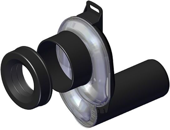 LAUFEN Absaug-Siphon H8941810000001 waagerecht, für Urinal