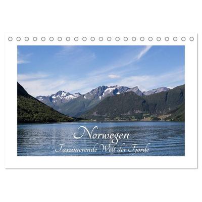 Norwegen - Faszinierende Welt der Fjorde (Tischkalender 2027 DIN A5 quer), CALVENDO Monatskalender
