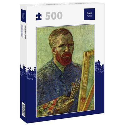Lais Puzzle Vincent Willem van Gogh - Selbstporträt vor Staffelei 500 Teile