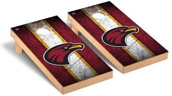 Skip's Garage Louisiana at Monroe ULM Warhawks Vintage Cornhole Board Set