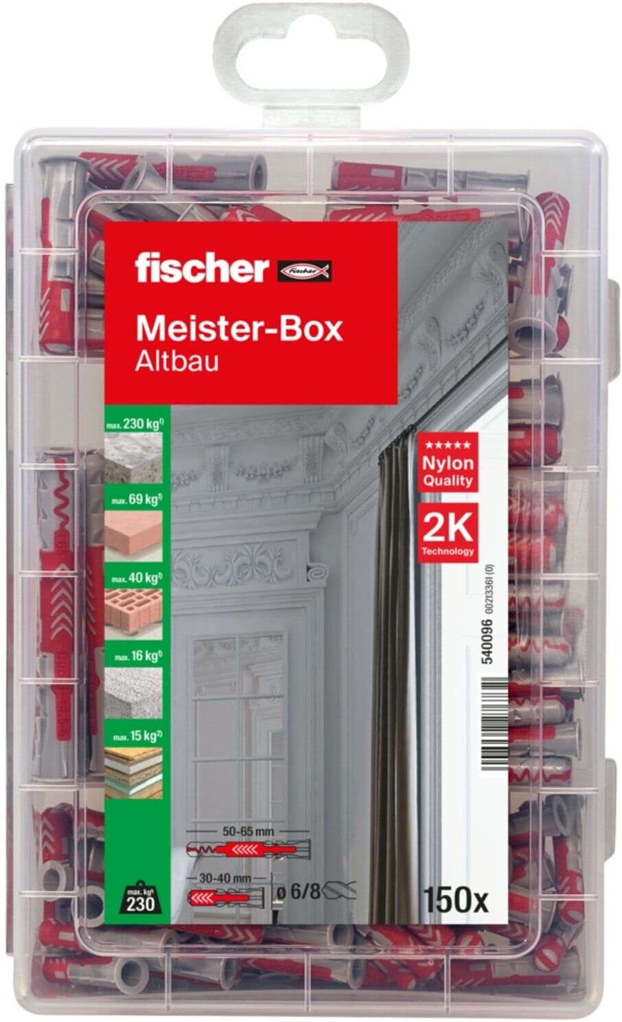 fischer Meister-Box Altbau (150 Teile) (540096)