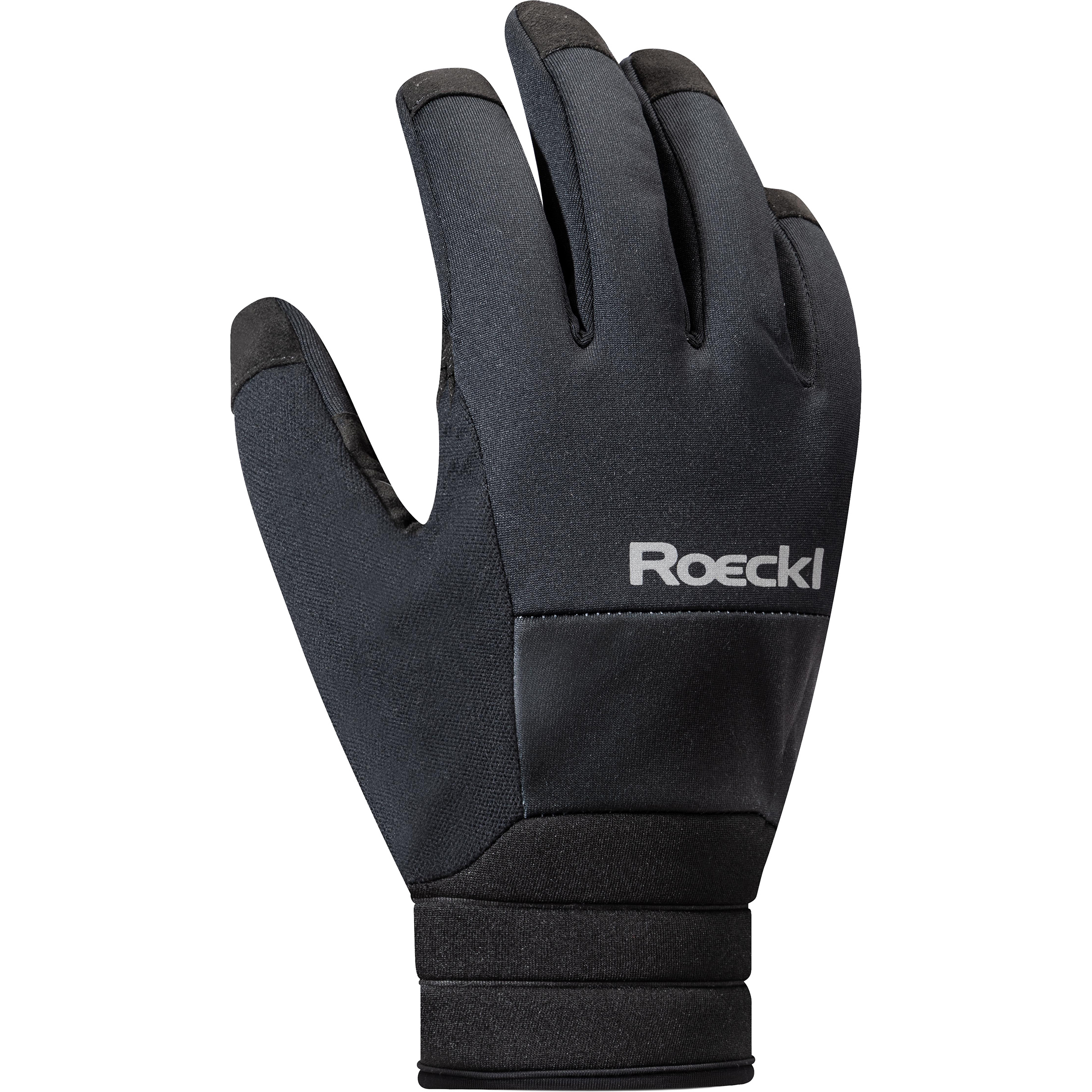 Roeckl Sports Roen 3 Fingerhandschuhe schwarz Größe 8