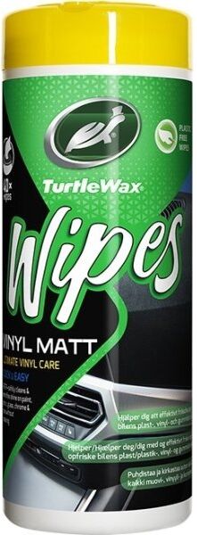 Turtle Vinylrens Servietter - 40 Stk