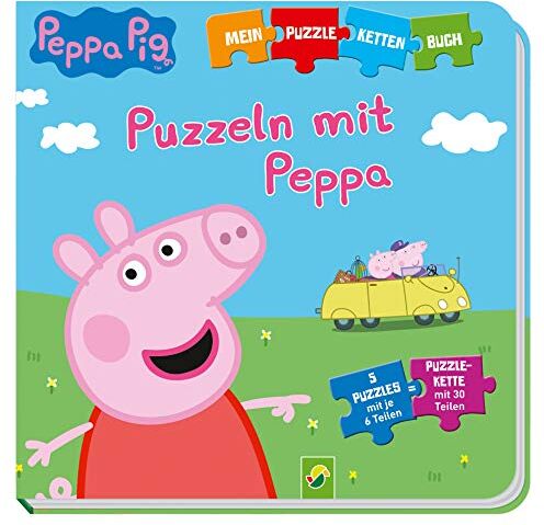 Peppa Pig - Puzzeln mit Peppa: Puzzle-Ketten-Buch mit 5 Puzzles mit je 6 Teilen - Preis vom 11.10.2026 15:43:13 h